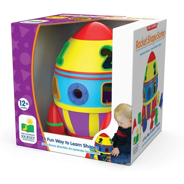 Rocket Shape Sorter - 204207-T